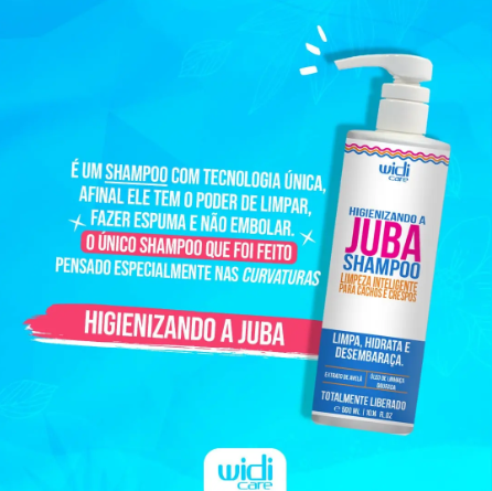 Shampoo Juba Higienizando 3