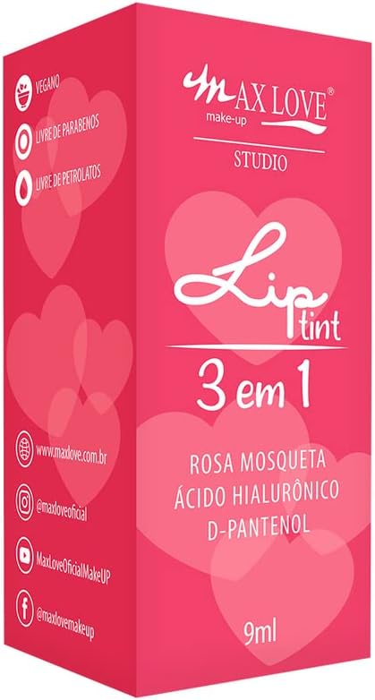 Lip Tint 3 em 1 Max Love 3