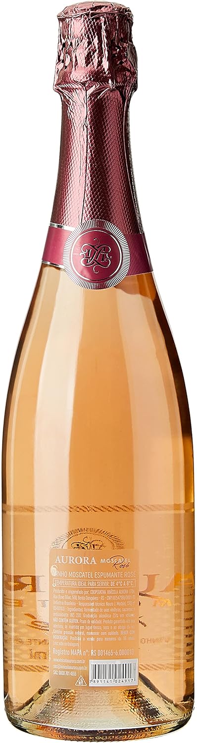 Espumante Aurora Moscatel Rosé 2