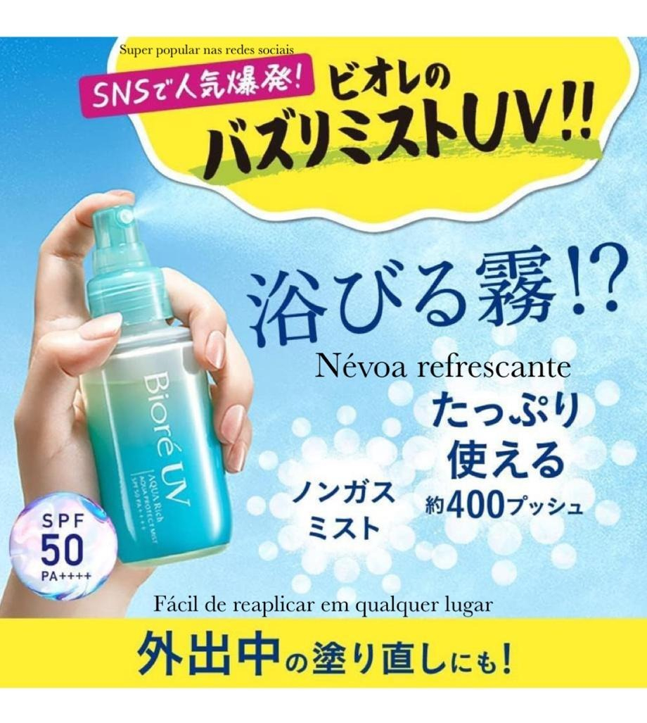 Protetor Solar UV Aqua Rich Aqua Protect Mist 4