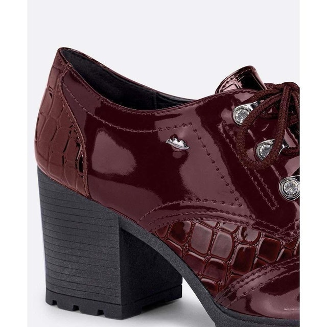 Sapato Dakota Oxford Verniz 5