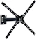 FORCE LINE Suporte Articulado com 3 Movimentos para TV-10″ até 60″ 1