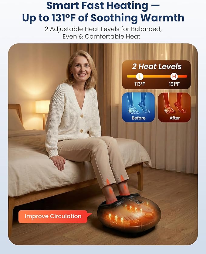 Massageador de Pés Shiatsu Comfier 4