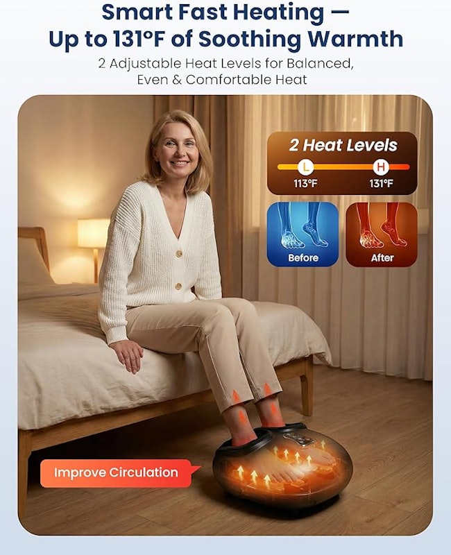 Massageador de Pés Shiatsu Comfier 4
