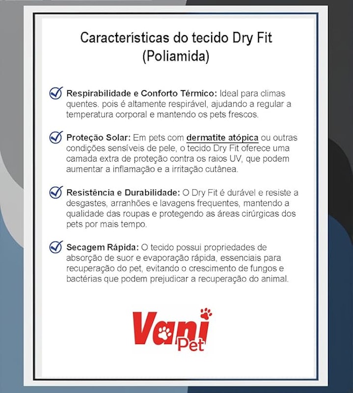 Roupa Cirúrgica Gato Unissex Dry Fit 4