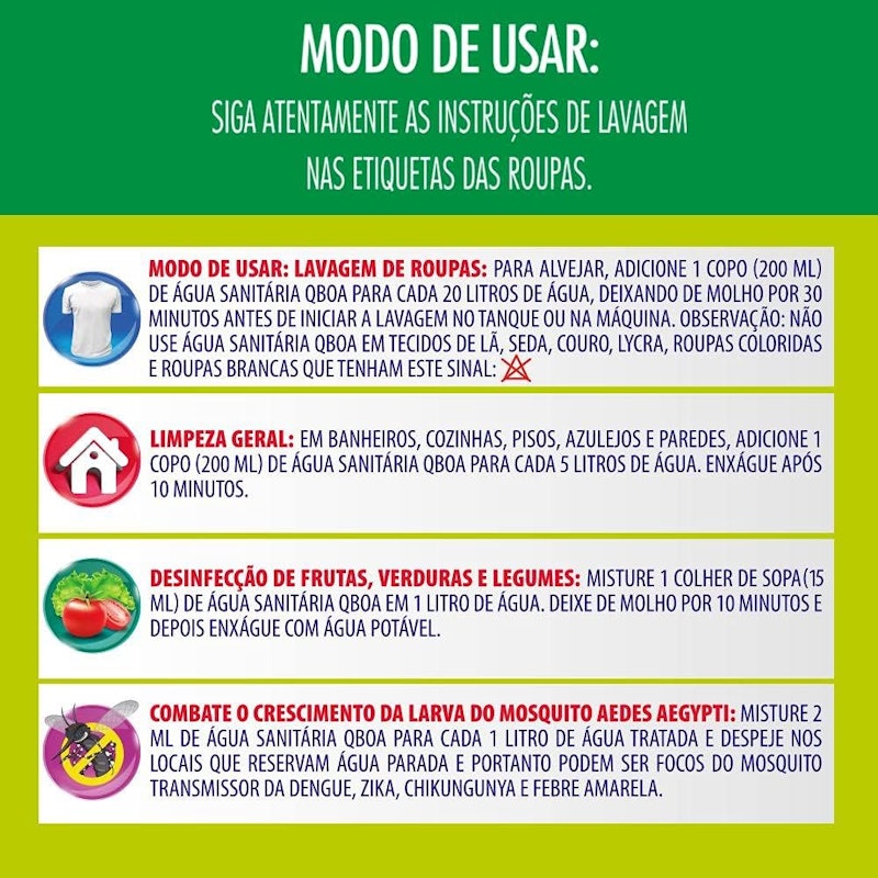 Água Sanitária Qboa 4