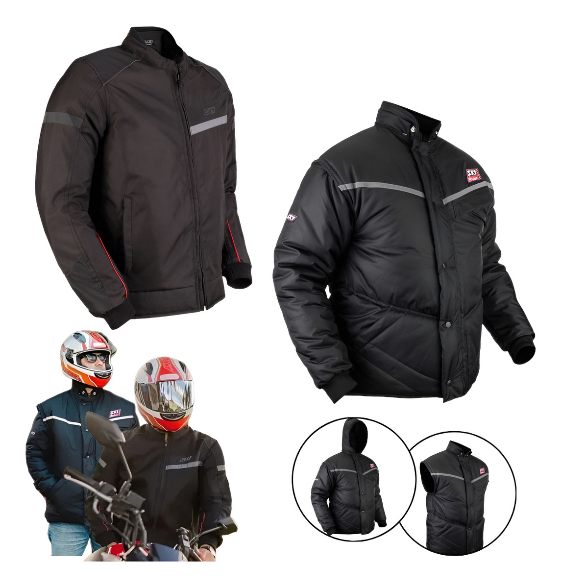 Jaqueta Motociclista Impermeável Sky R Masculina 2