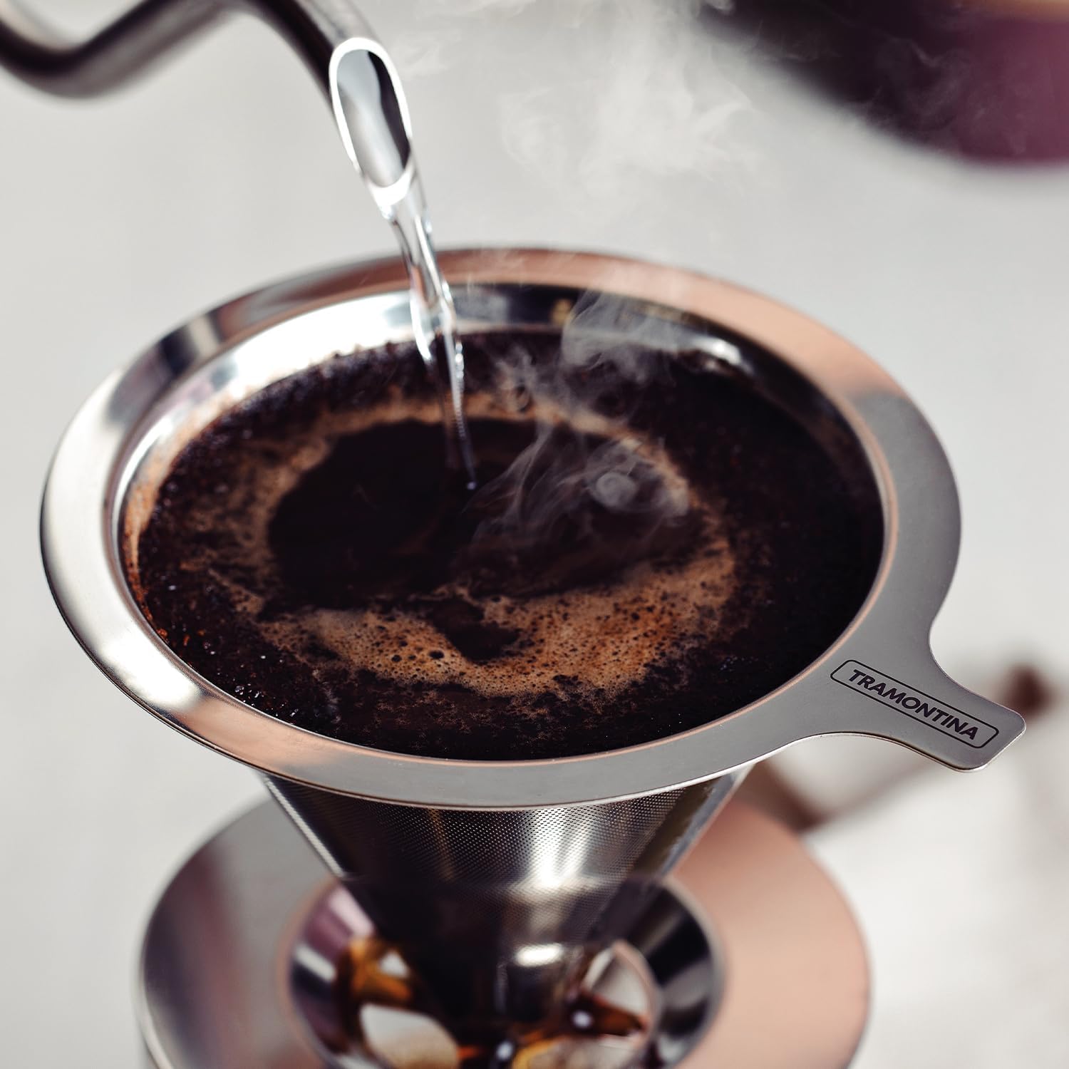 Coador de Café Tramontina em Aço Inox 7