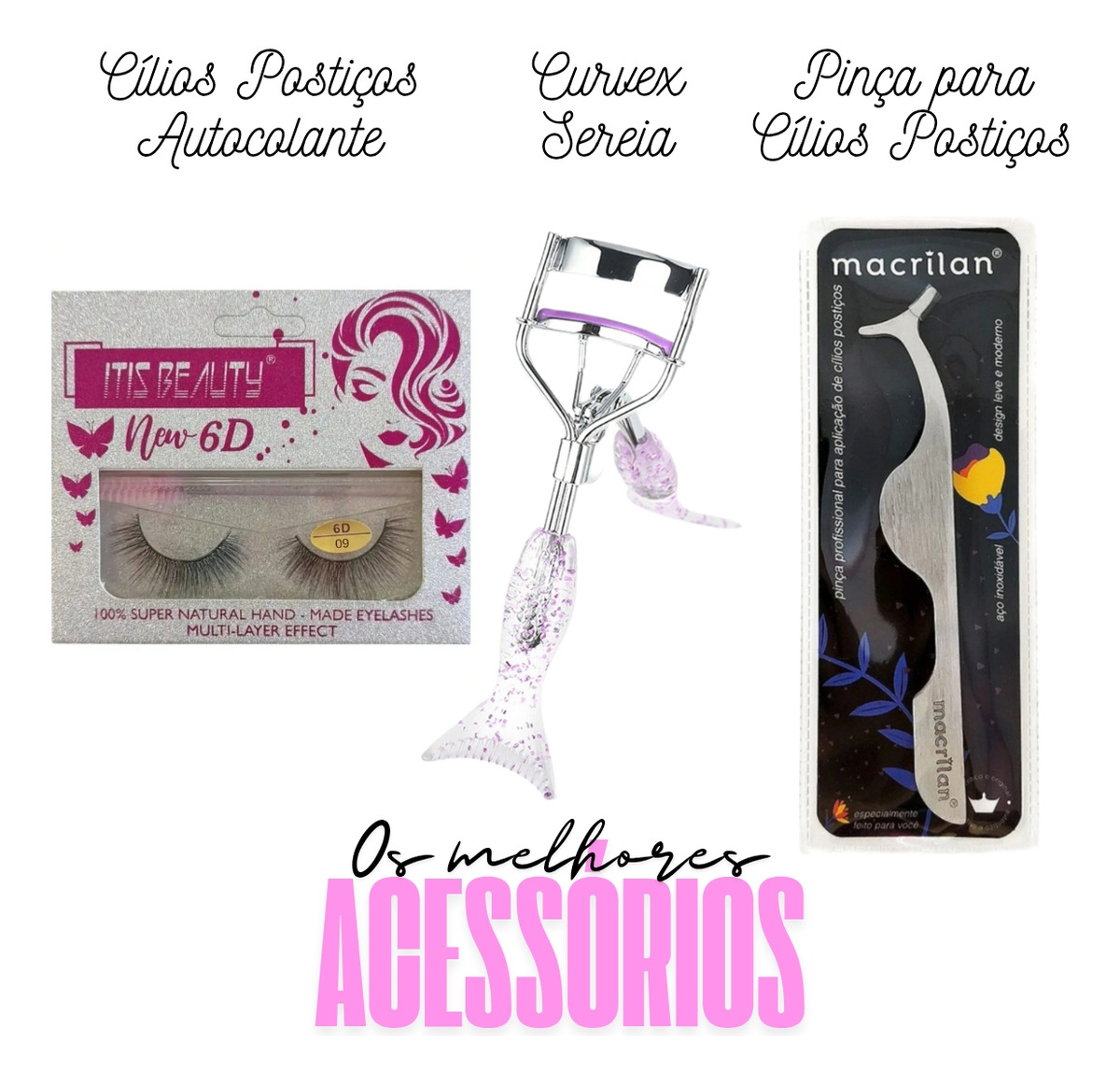 Kit Maleta de Maquiagem Completa Cisne 3
