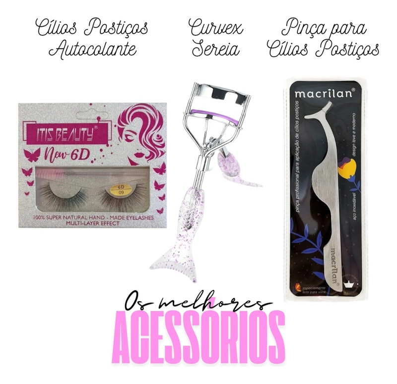 Kit Maleta de Maquiagem Completa Cisne 3