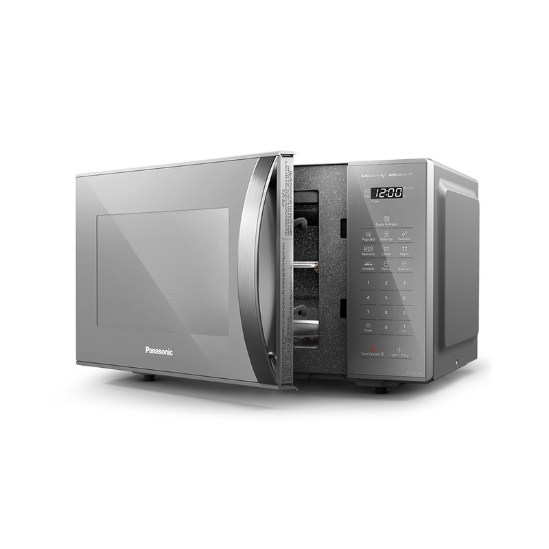Microondas Panasonic Dupla Refeição 27 L Prata 5