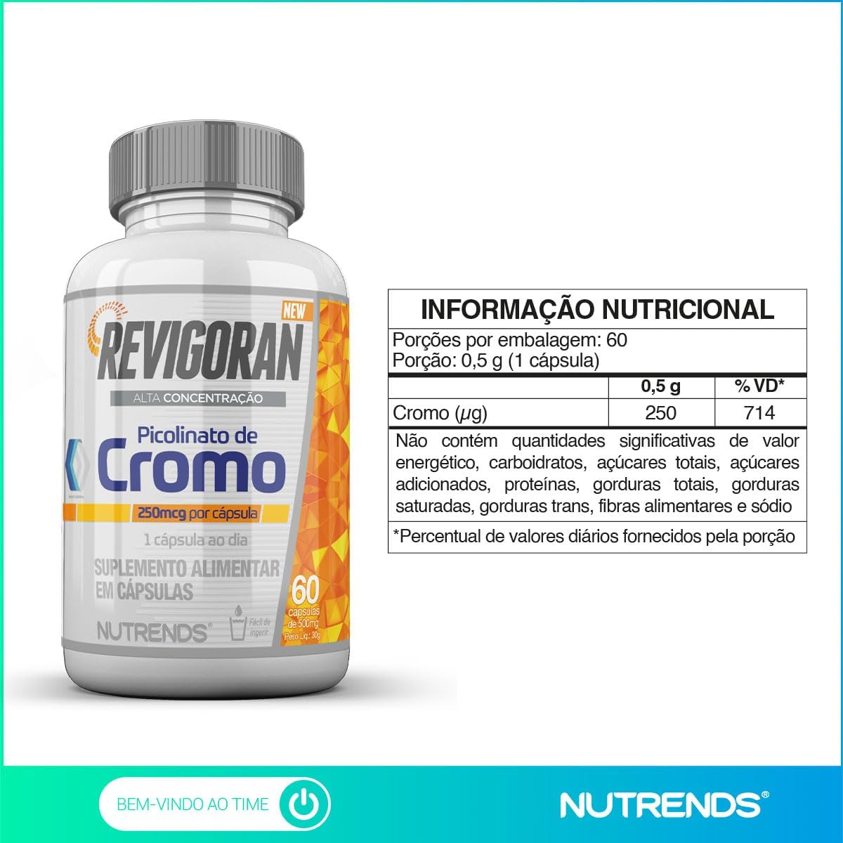 Revigoran Picolinato de Cromo 2