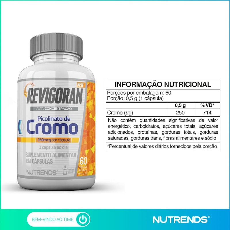Revigoran Picolinato de Cromo 2