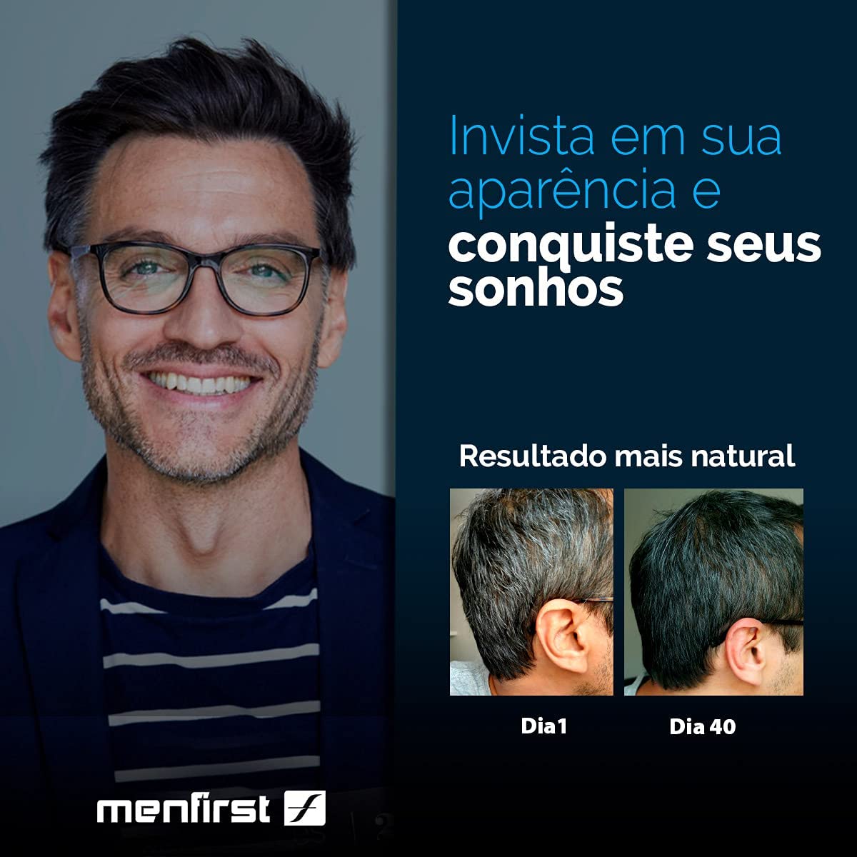 Shampoo Escurecedor de Cabelo Gradual Men 4