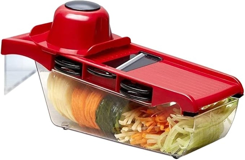 Mandoline Slicer Nicer Fatiador Cortador de Legumes 6 em 1 1