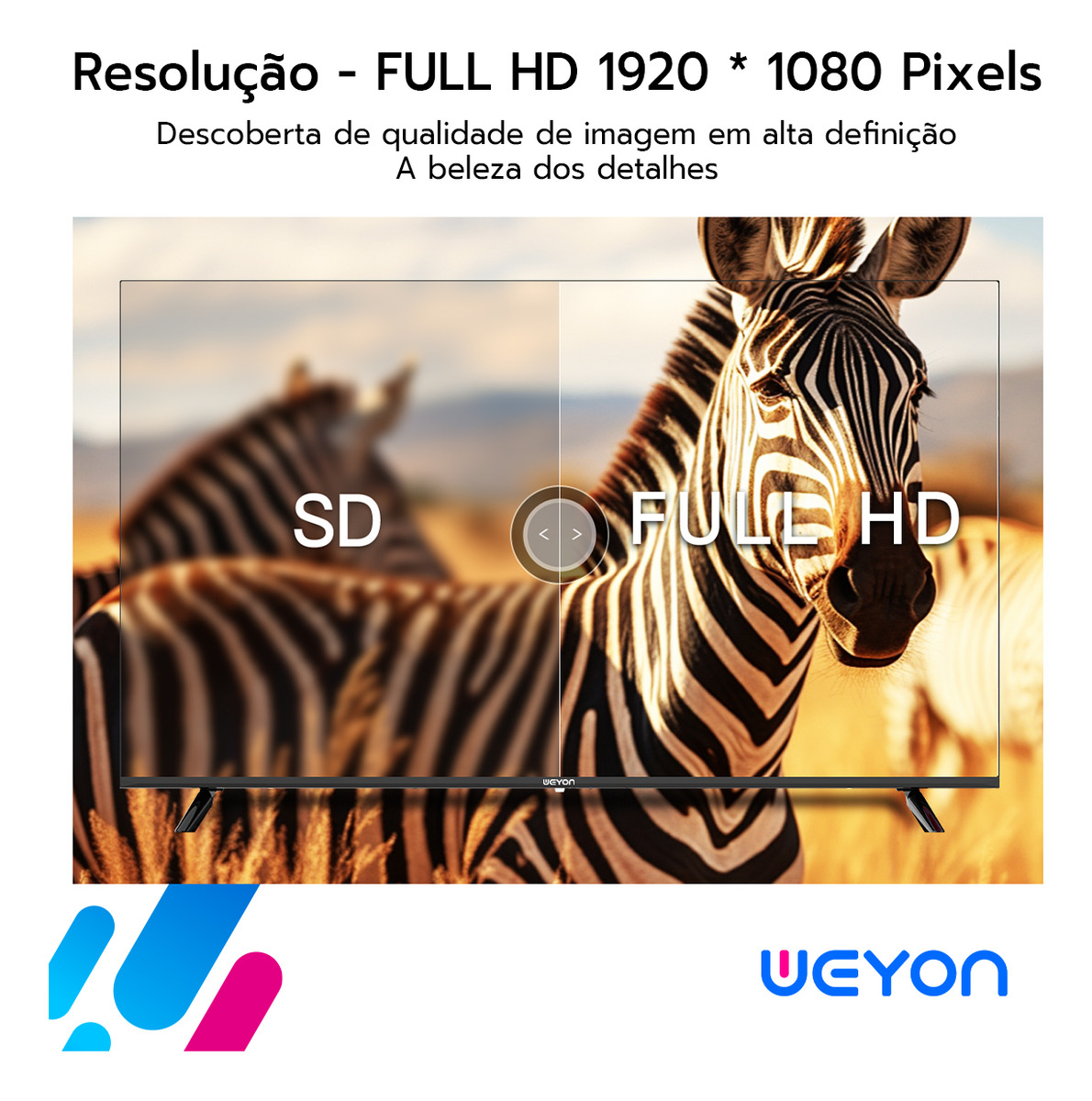 Smart Tv 40'' Full HD Weyon 4
