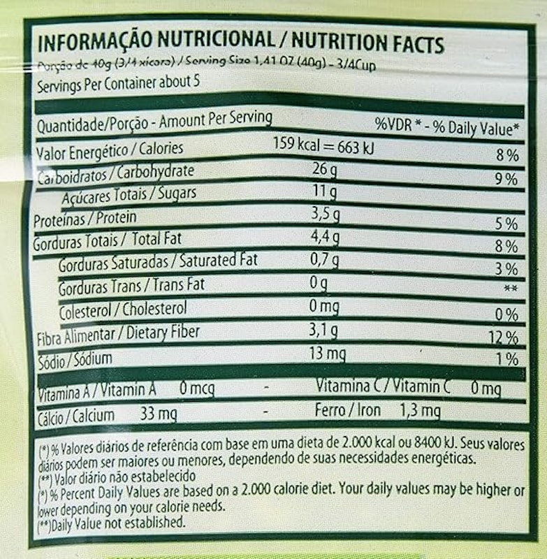 Granola sem Adição de Açúcar Quinoa e Amêndoas 3