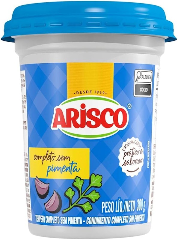 Tempero Completo sem Pimenta Arisco 1