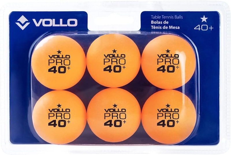 Bola de Tênis de Mesa Ping-Pong Laranja 1 Estrela 6 Unidades 2