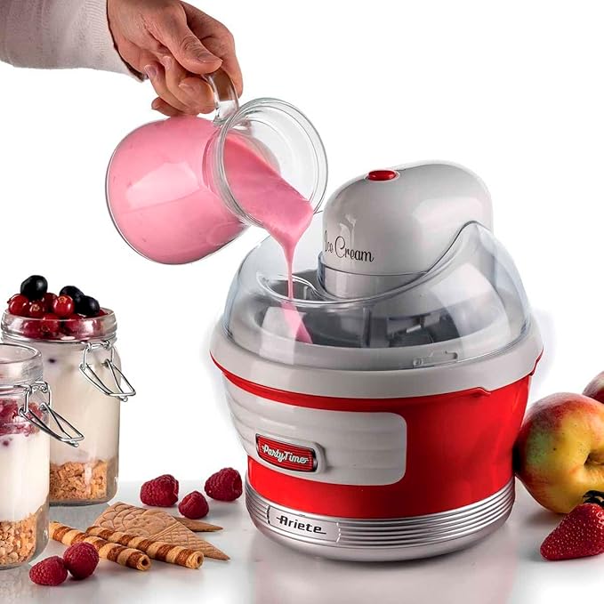 Sorveteira Ariete 643 Party Time Retrô 1,5 L 4