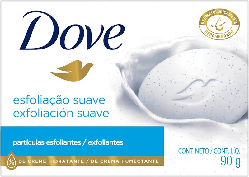 Sabonete em Barra Dove Esfoliação Suave 1