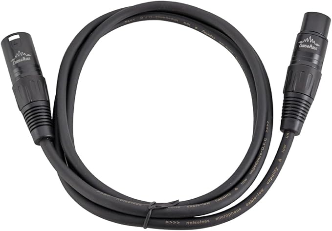 Cabo XLR Macho - XLR Fêmea Microfone Balanceado  2