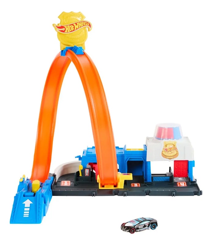 Pista Hot Wheels City Super Delegacia de Polícia 2