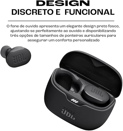 Fone de Ouvido JBL Tune Buds (Preto) 2