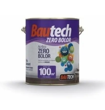 Bautech Tinta Acrílica Standard – Zero Bolor 3