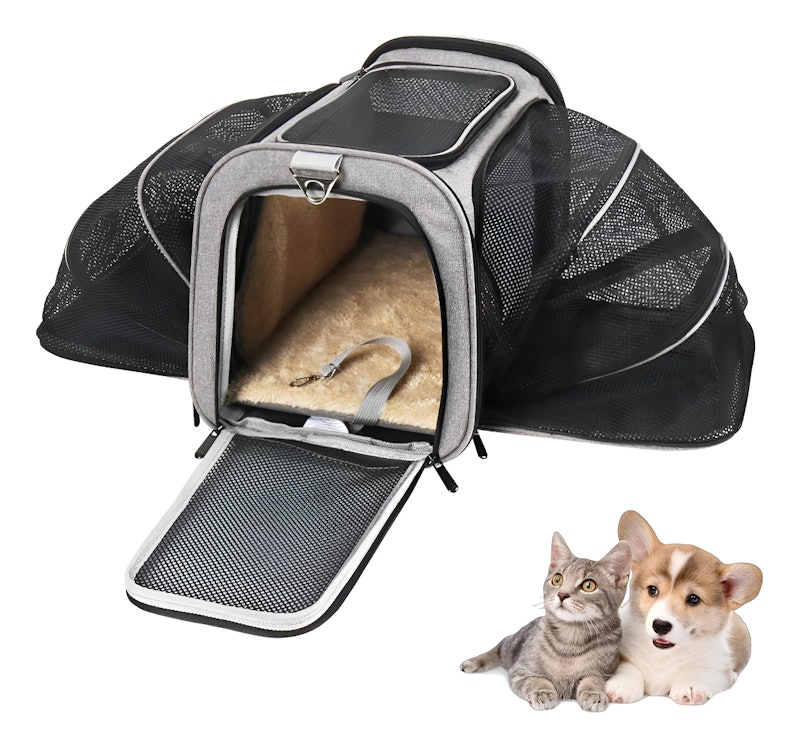 Bolsa Pet Expansível para Transporte em Avião 1