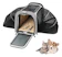 DUKE & DIXIE Bolsa Pet Expansível para Transporte em Avião 1