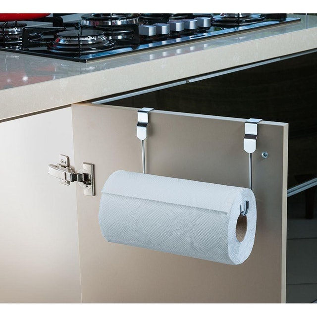 Suporte para Rolo Papel Toalha para Porta Armário 3
