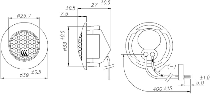 Tweeter Bravox Neo Point Car Audio or Theater 5