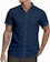 ONKEEP Camisa Social Masculina de Manga Curta Onkeep 1