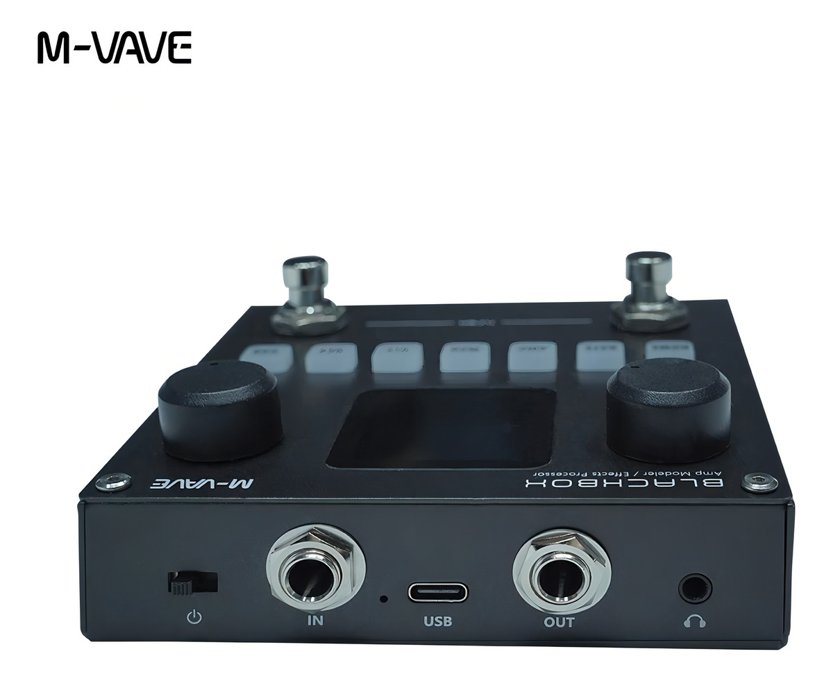 Pedaleira Multi Efeitos Blackbox M-Vave para Guitarra 5
