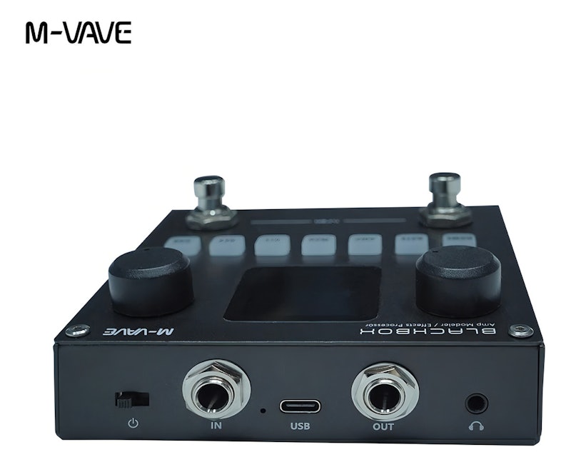 Pedaleira Multi Efeitos Blackbox M-Vave para Guitarra 5