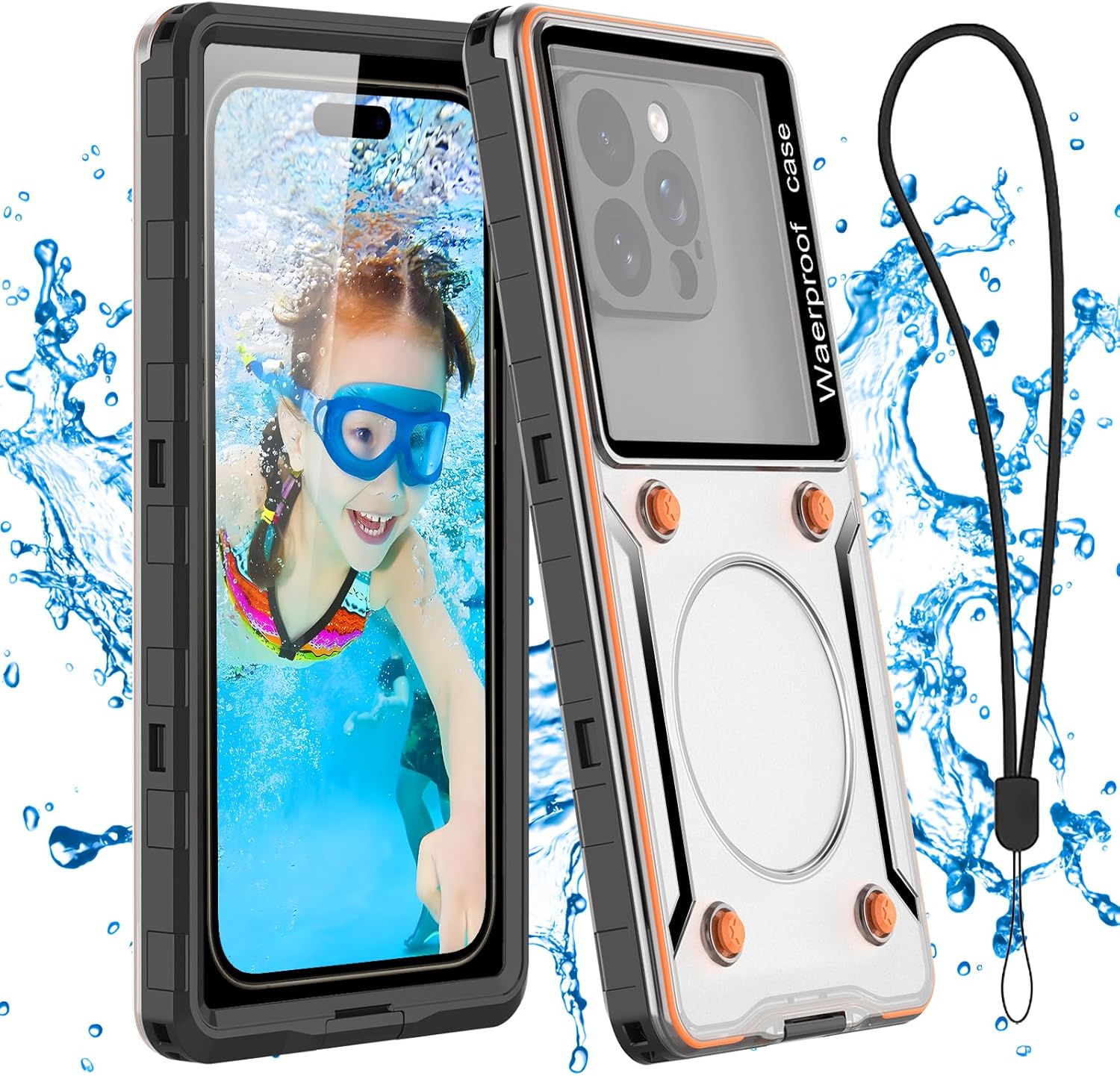 Capa à Prova D'Água Subaquática para Celular Transy 1
