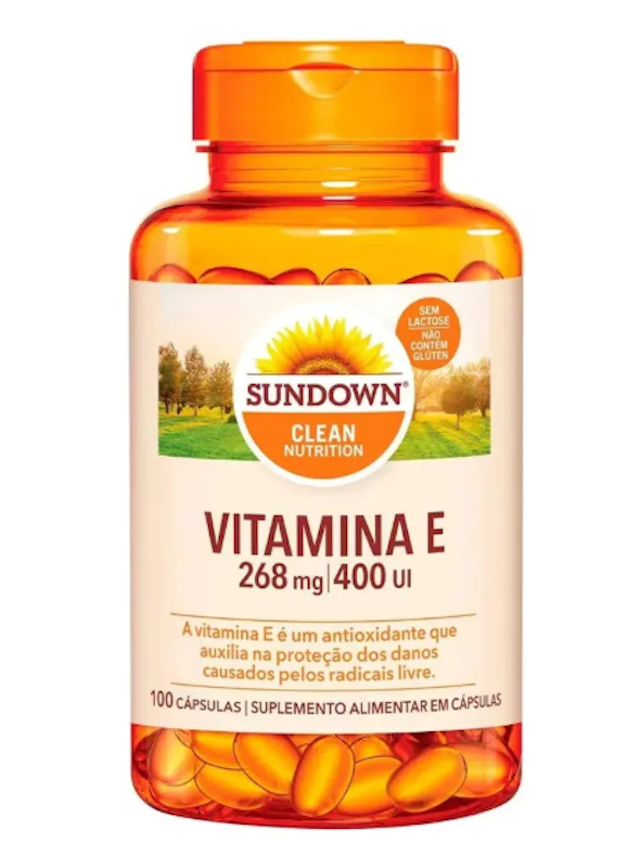 Vitamina E 400 UI - 100 Cápsulas 1