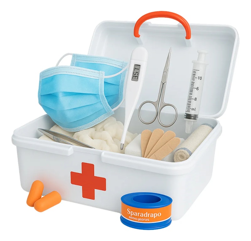 Kit de Primeiros Socorros Emergência Completo 2
