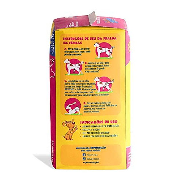 Fralda para Cães Super Secão Fêmeas 2