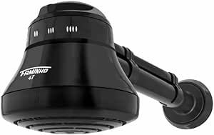 Ducha Faminho 4T Black com Cano 6800 W 3