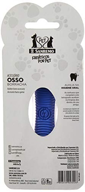 Osso de Borracha para Cães Filhotes 3