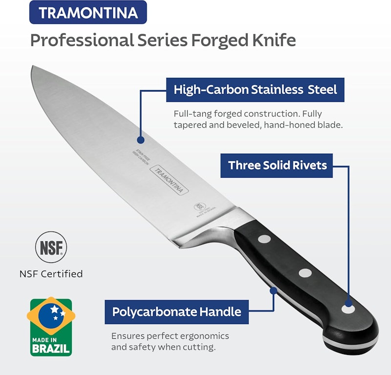 Faca Chef Tramontina Century 3