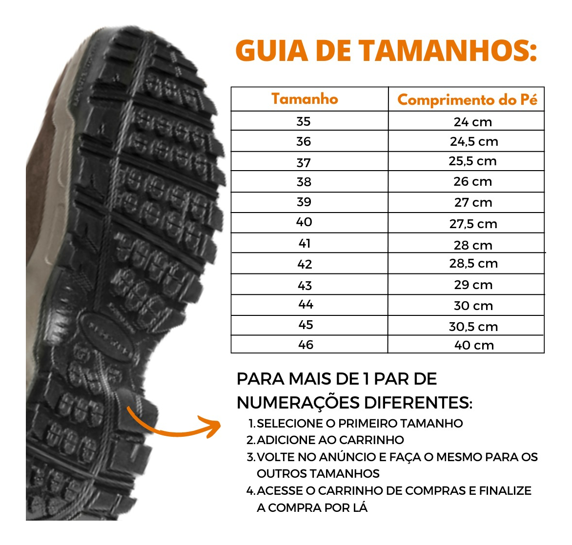 Bota Vitória OB SRA Delta Plus 5