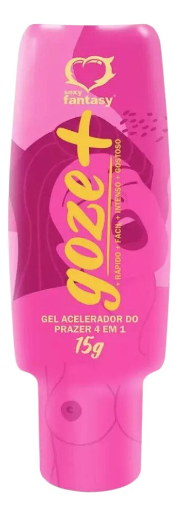Gel Acelerador do Prazer 4 em 1 Goze+ Sexy Fantasy 2