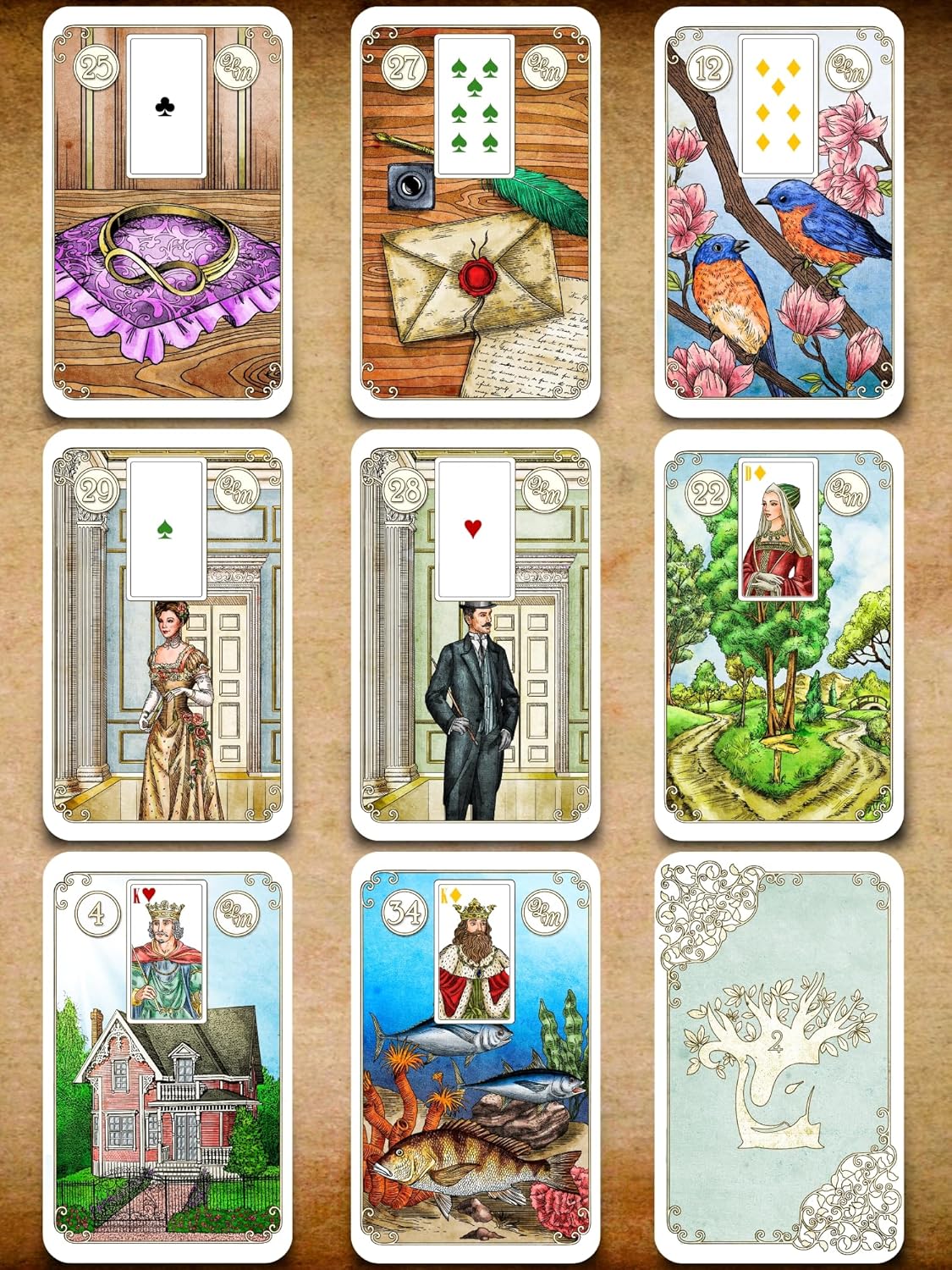 Baralho Cigano Lenormand Tradicional 3