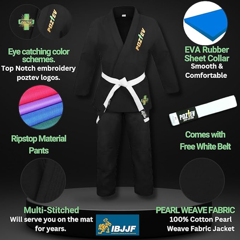 Kimono Jiu-Jitsu BJJ Gi Poztev 4