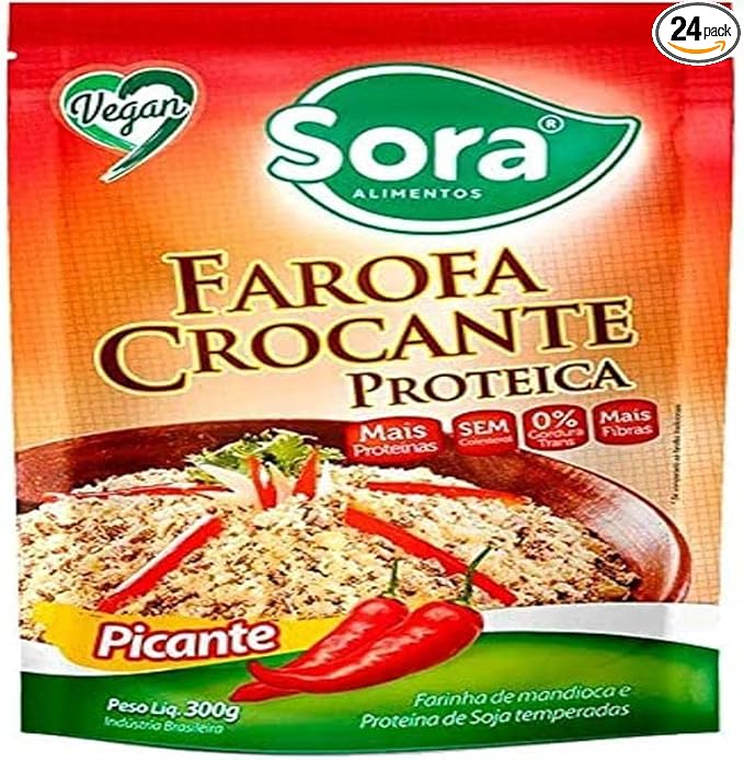 Farofa Crocante Proteica Picante 1