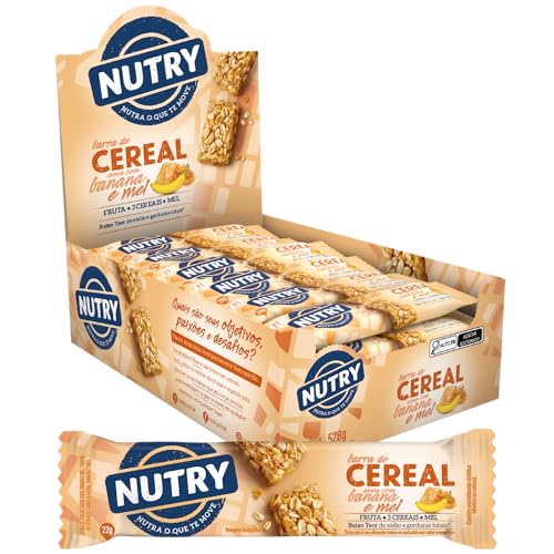 Barra de Cereais Nutry Aveia com Banana e Mel 1