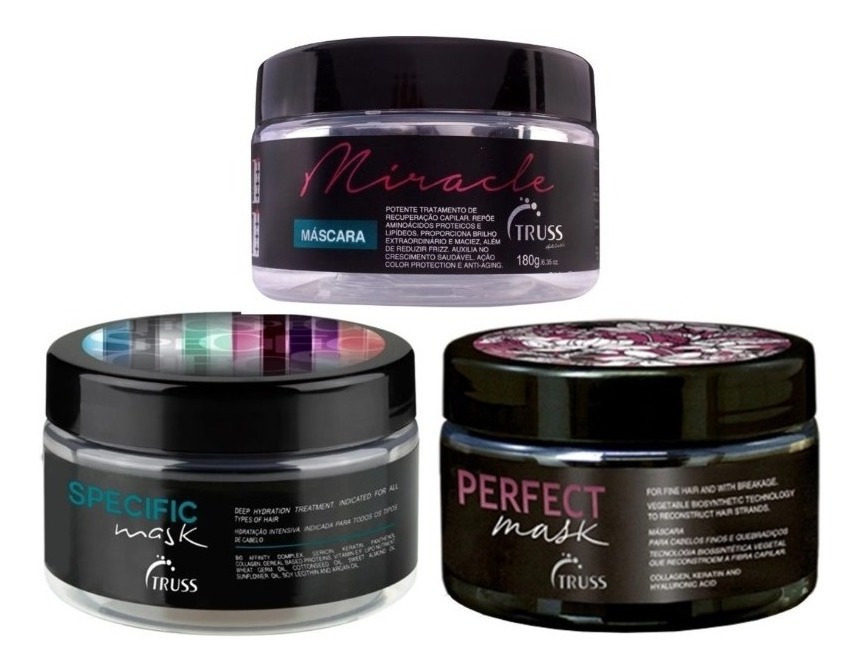 Combo Miracle Mask, Specific Mask e Perfect Mask 1